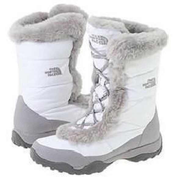 white north face boots